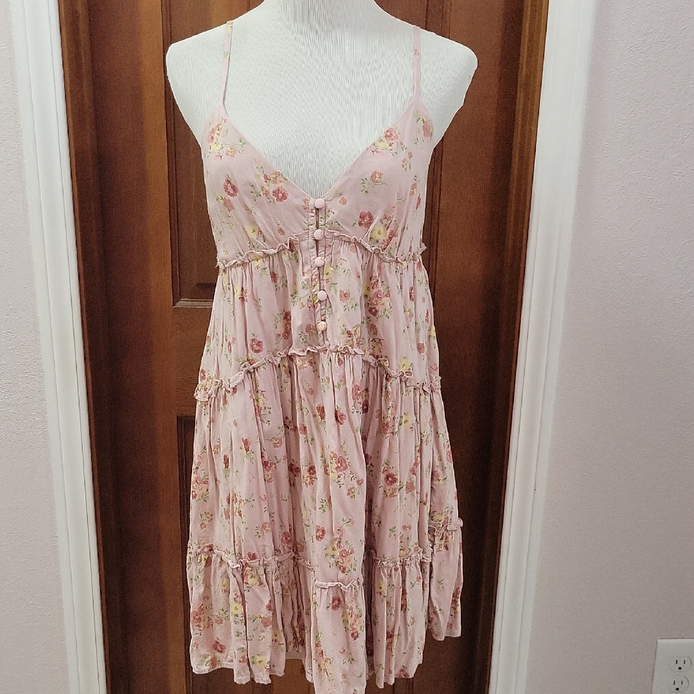 Aeropostale Pink Floral Dress